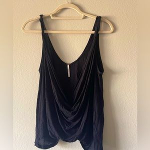 FREE PEOPLE • twist top • gently worn • semi see through​